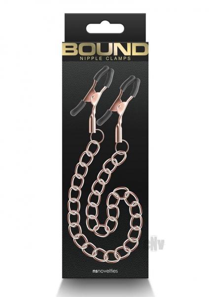 Bound Nipple Clamps Dc2 Rose Gold