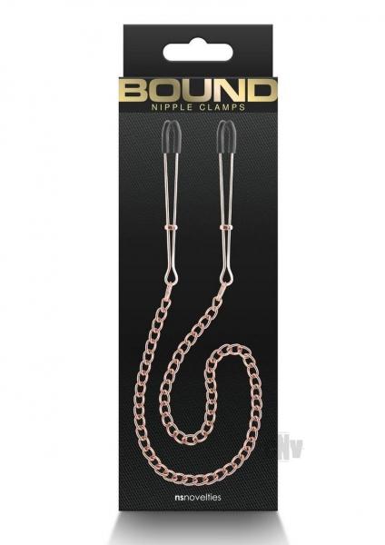 Bound Nipple Clamps Dc3 Rose Gold