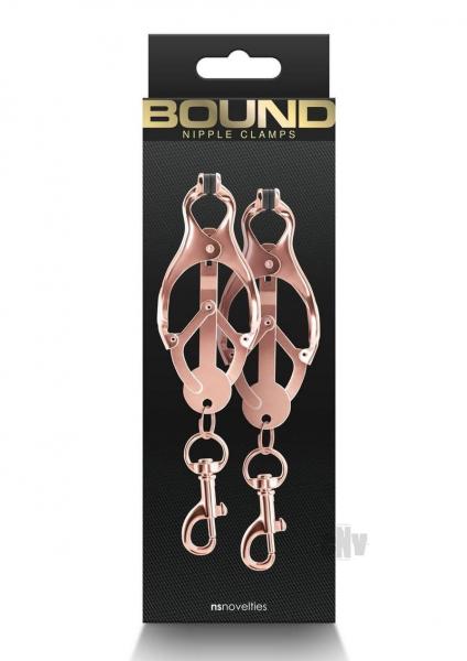 Bound Nipple Clamps C3 Rose Gold