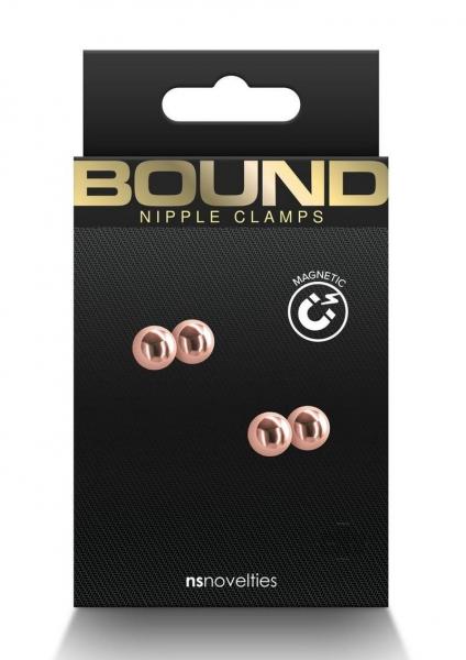 Bound Nipple Clamps M1 Rose Gold