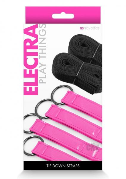 Electra Tie Down Straps Pink