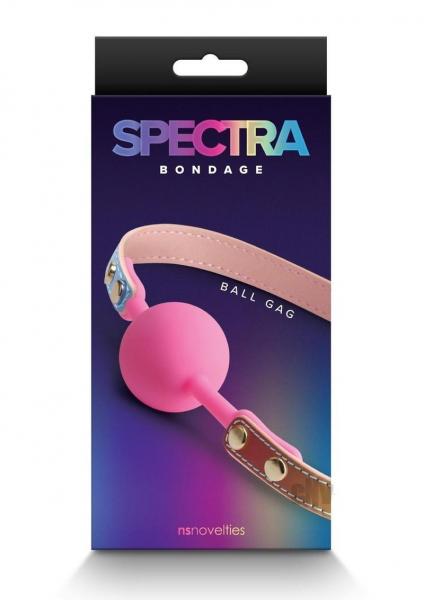 Spectra Bondage Ballgag Rainbow