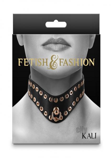 Fetish Fashion Kali Collar Blk/gld