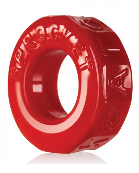 Atomic Jock Sprocket Cock Ring  Red