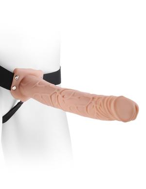 Fetish Fantasy 11in Hollow Strap-on Flesh