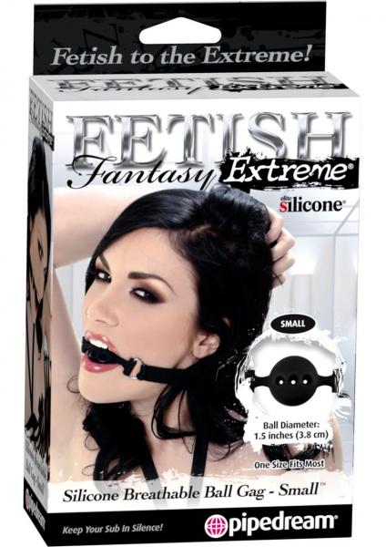 Fetish Fantasy Extreme Silicone Breathable Ball Gag Small