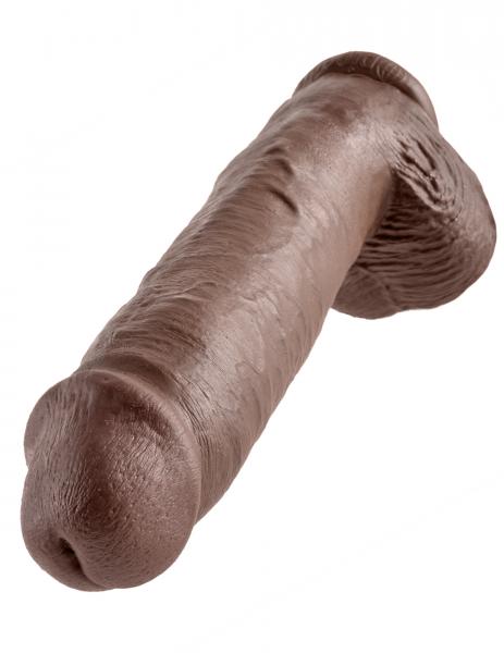 King Cock 11" Cock - Brown