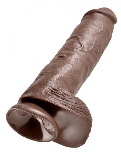 King Cock 11" Cock - Brown