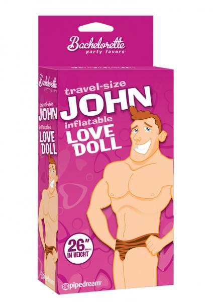 Bachelorette Party Favors Travel Size John Blow Up Doll