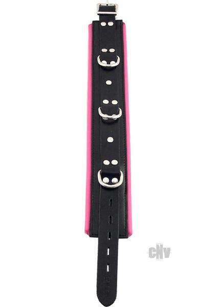 Rouge Padded Collar Black/pink