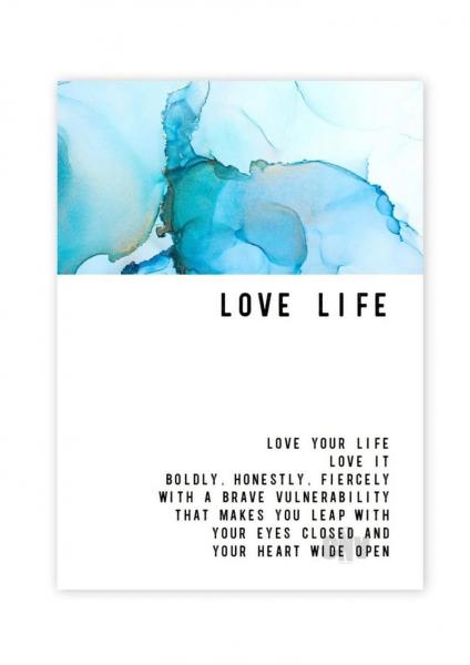 Love Life Greeting Card