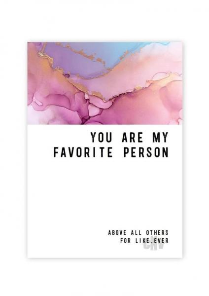 Favorite Person Greeting Card