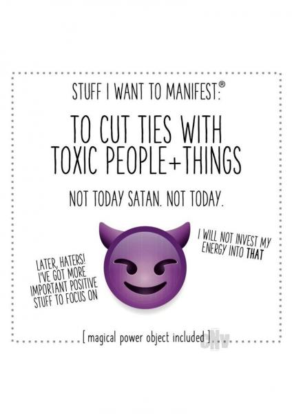 Cut Ties With Toxic People Things