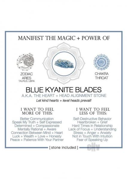 Blue Kyanite Blades