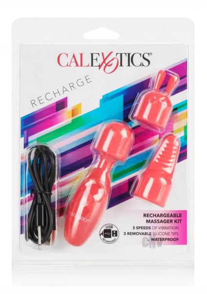 Rechargeable Massager Kit Orange