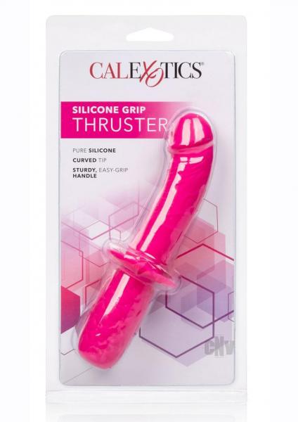 Silicone Grip Thruster G-Spot Dildo