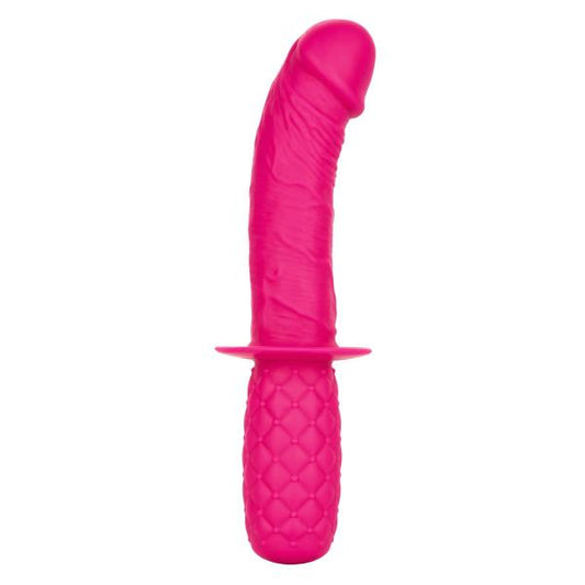 Silicone Grip Thruster G-Spot Dildo