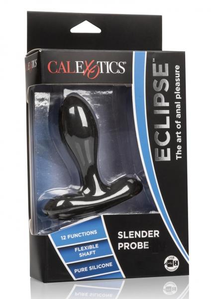 Eclipse Slender Probe Black Anal Plug