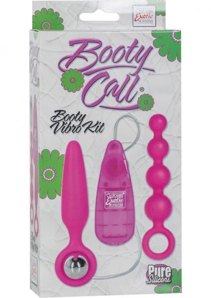 Booty Call Booty Vibro Kit - Pink