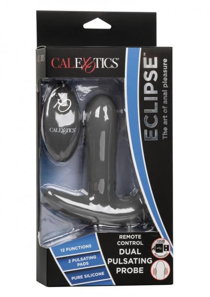 Eclipse Remote Control Dual Pulsating Probe - Black