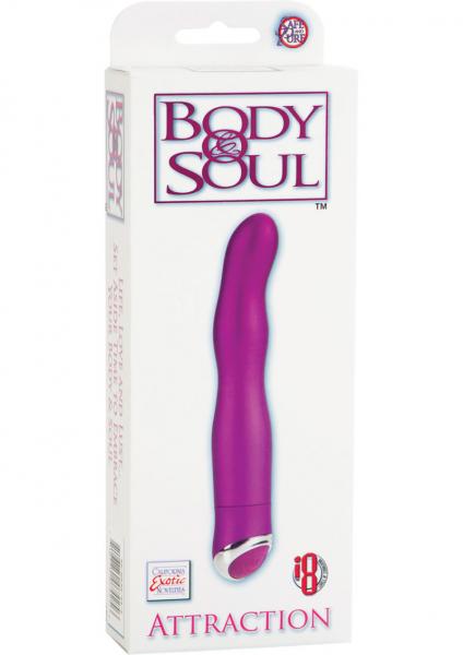 Body & Soul Attraction Satin Finish Massager Pink