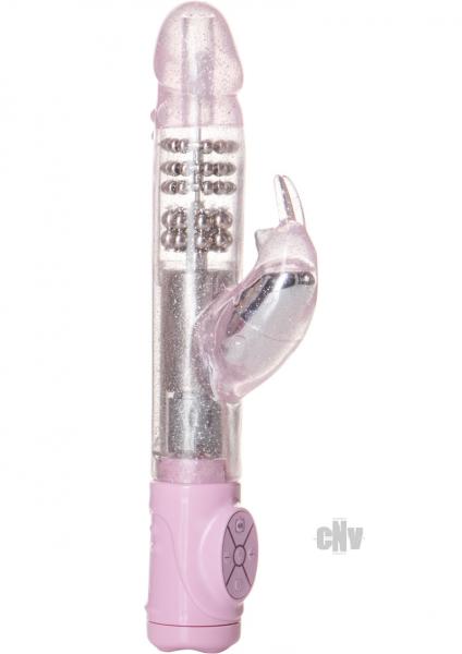 Thrusting Jack Rabbit Pink Vibrator