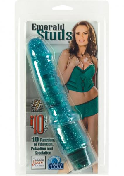 Emerald Stud Arouser Vibrator