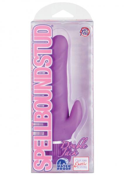 Spellbound Stud Double Jack Multispeed Waterproof Purple 4.75 Inch