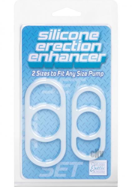 Silicone Erection Enhancers Set of 2