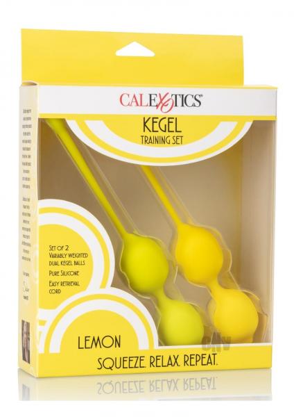 Kegel Training Set Lemon Yellow