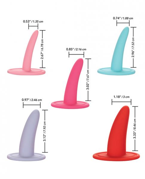 She-ology 5 Piece Wearable Vaginal Dilator Set