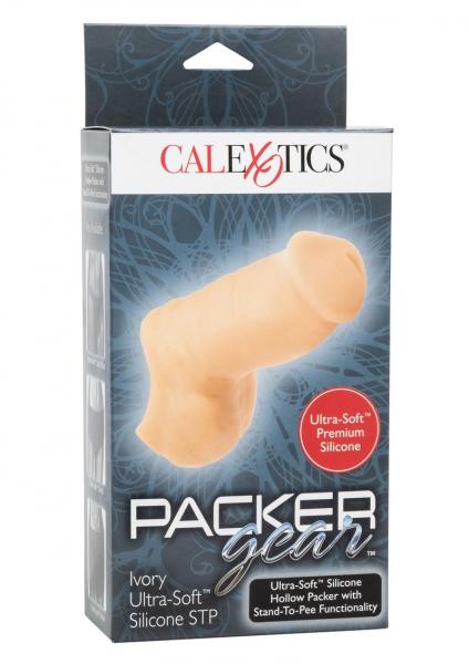 Packer Gear Ultra Soft Beige Stand To Pee Hollow Packer