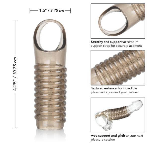 Stimulation Enhancer Smoke Girth with Scrotum Support