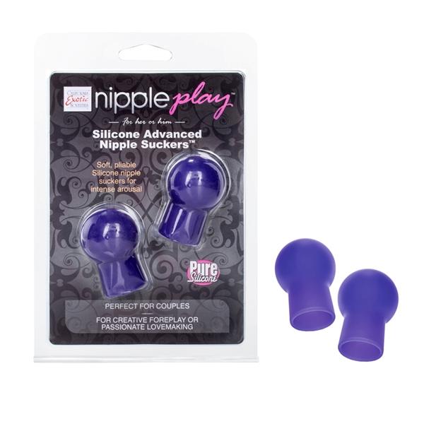 Advanced Silicone Nipple Suckers Purple