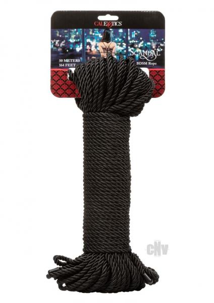 Scandal BDSM Rope 164 feet Black