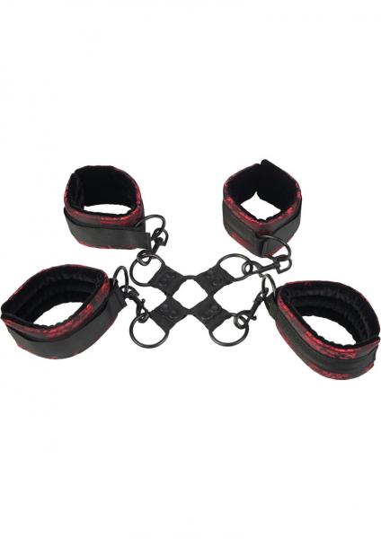 Scandal Hog Tie Black/Red