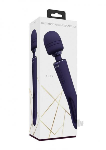 Kiku Double Ended Wand Purple