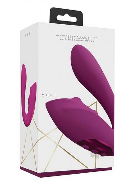 Vive Yumi Rechargeable Triple Motor G-spot Finger Motion Vibrator And Flickering Tongue Stimulator P