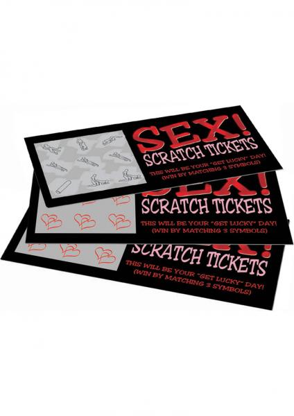 Sex Scratch Tickets (8 Per Pack)