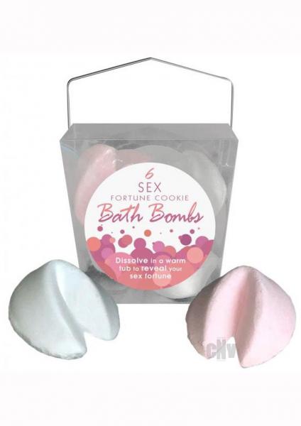 6 Sex Fortune Cookie Bath Bombs