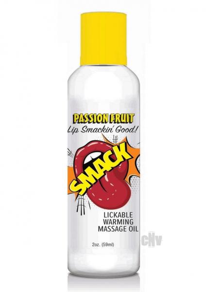 Smack Massage Oil Passion Fruit 2oz