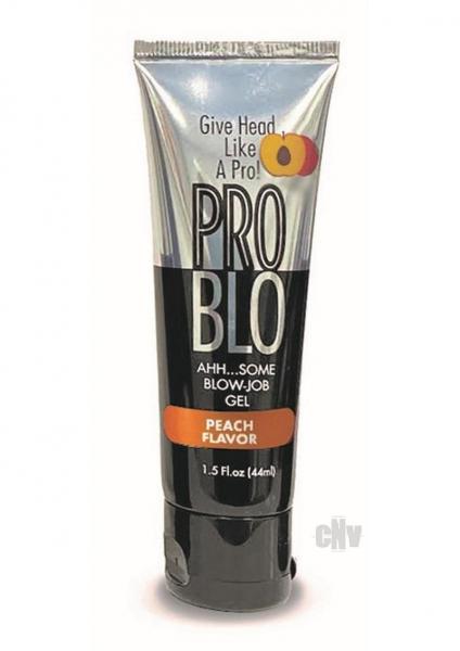 Problo Oral Pleasure Gel Peach 1.5oz