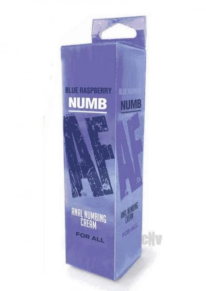 Numb Af Anal Cream Blue Raspberry