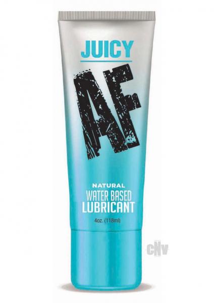 Juicy Af Water-based Lube - Natural 4 Oz