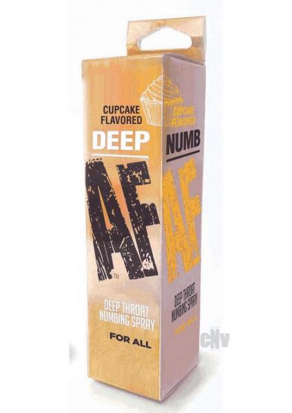 Deep Af Deep Throat Spray Cupcake 1 Oz.