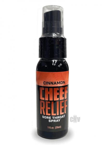 Cheef Relief Throat Spray Cinnamon 1oz