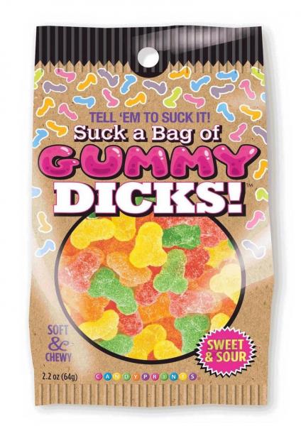 Cp Suck A Bag Gummy Dicks 2.2oz