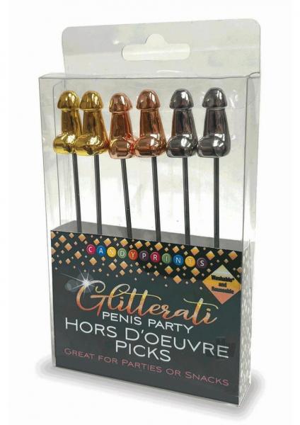 Glitterati Hor D`oeuvres Picks 6pc