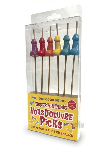 Cp Super Fun Hor D`oeuvres Picks 6pc