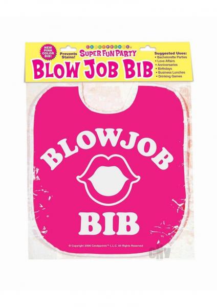 Blow Job Bib Pink